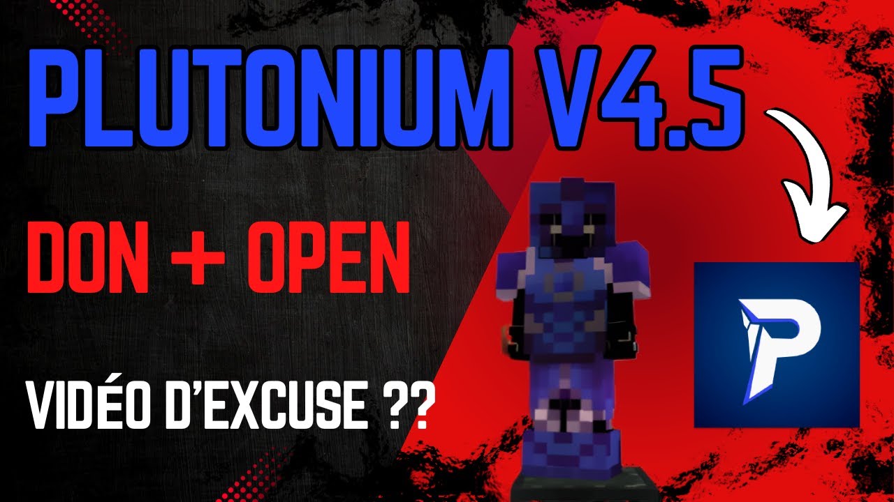 CE JOUEUR PLUTONIUM ME FAIS UN DON ?!?!?! ( message sp&eacute;cial &agrave; la fin de vid&eacute;o ) PLUTONIUM V4.5