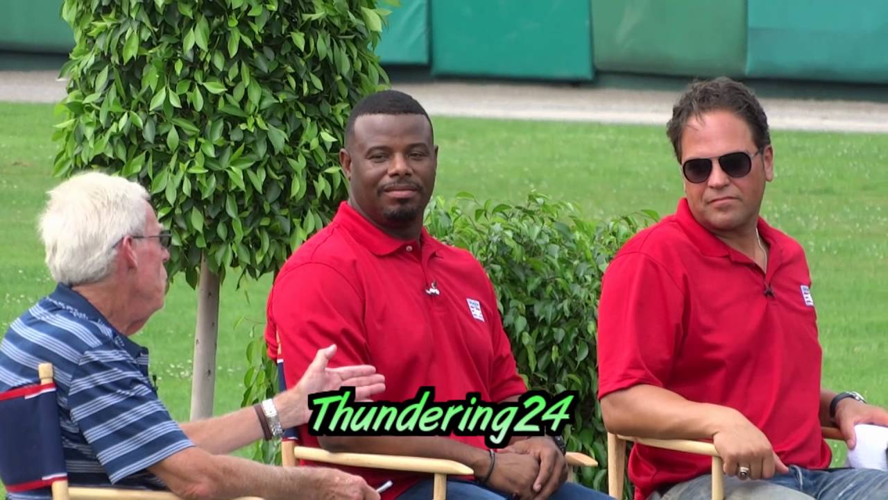 Ken Griffey Jr  VIP Roundtable event, ICHIRO STORIES, Funny, Tickling, Little Gymnast, Mike Piazza