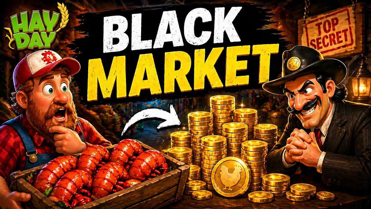 Hay Day Black Market Trading Guide 💰 Secret Coin Method!