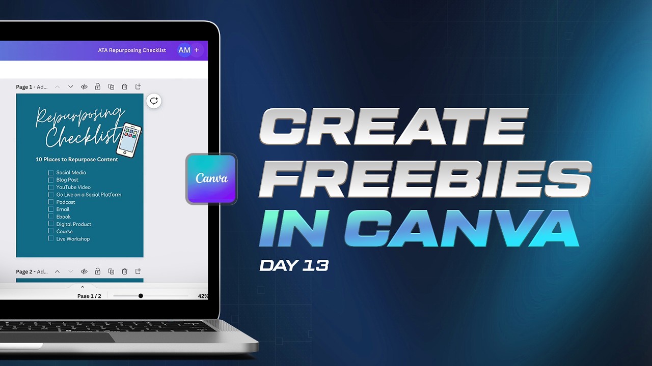 How to Create a Freebie in Canva That Builds Your Email List