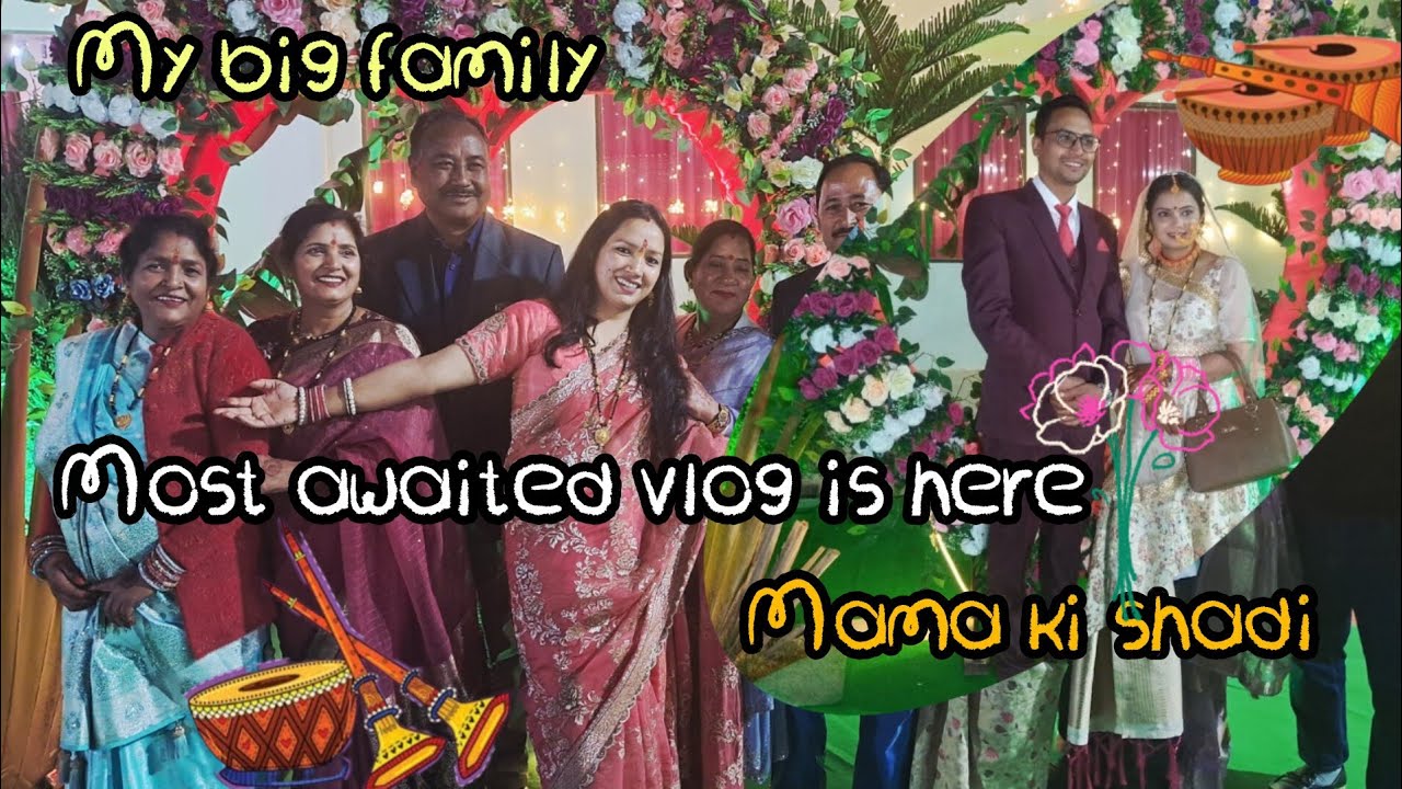 Mama ki shadi🎊#mostawaited #pahadishadi#phadilifestyle #haldwani #wedding 