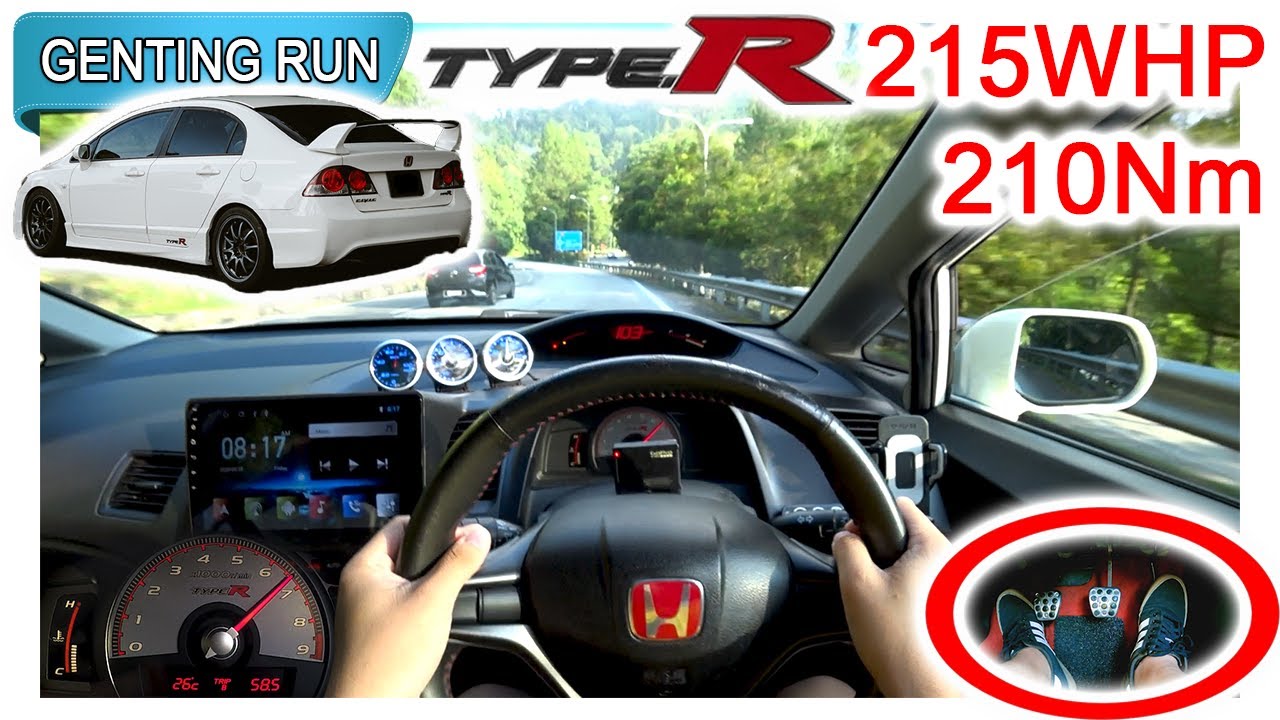 Part 2/2 | 2008 FD2 Honda Civic Type R | Malaysia #POV [Genting Run 冲上云霄] [CC Subtitle]