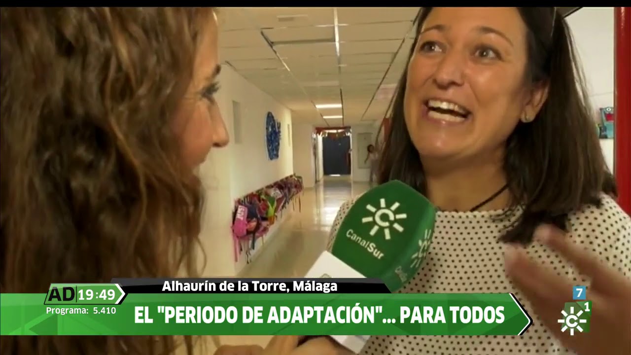 Nuestra vuelta al cole; en Canal Sur TV