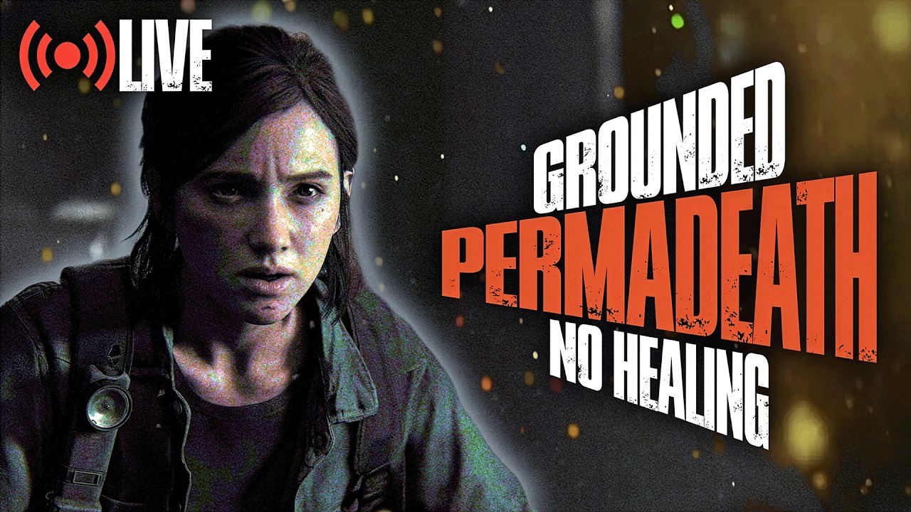 TLOU TRIALS | No Healing, No Upgrades Grounded Permadeath | The Last of Us Part II Remastered