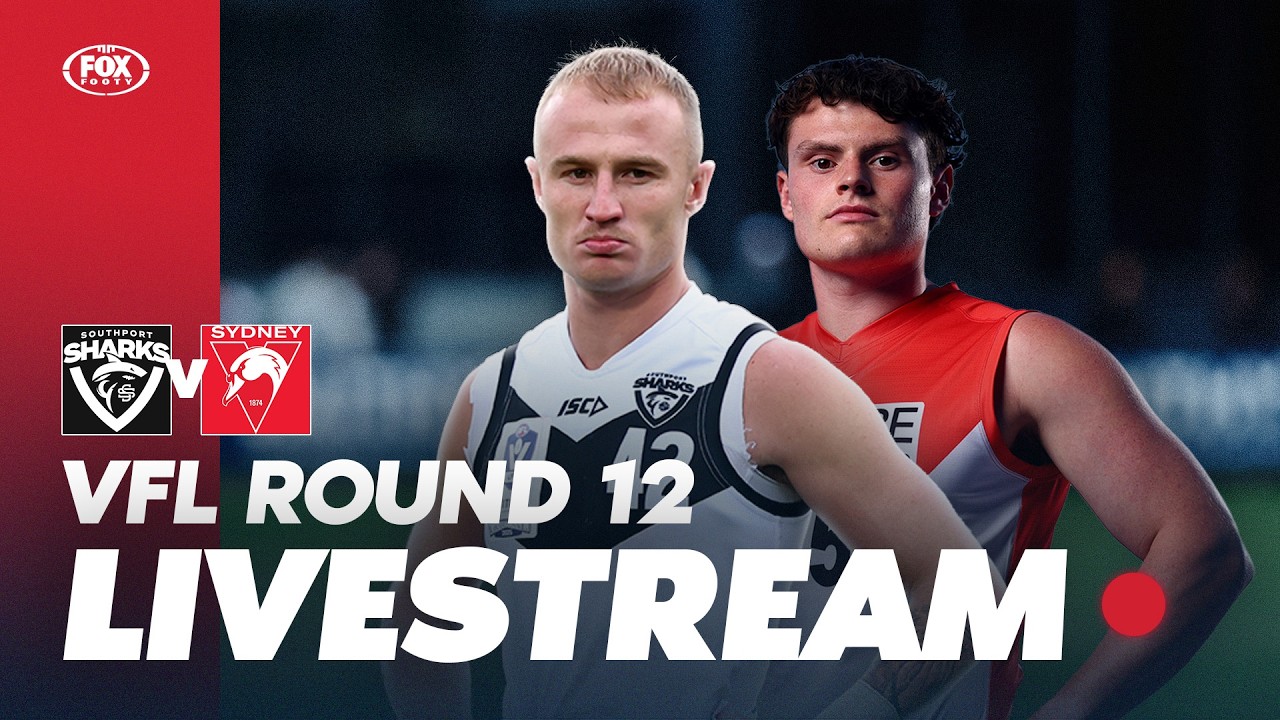 Southport Sharks vs. Sydney Swans LIVE 📺 | VFL Round 12 2026