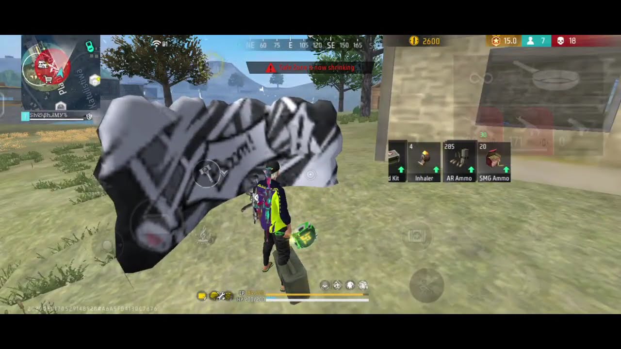 Free Free Solo Vs Squad New Rank Gameplay 18 Kill #freefire 