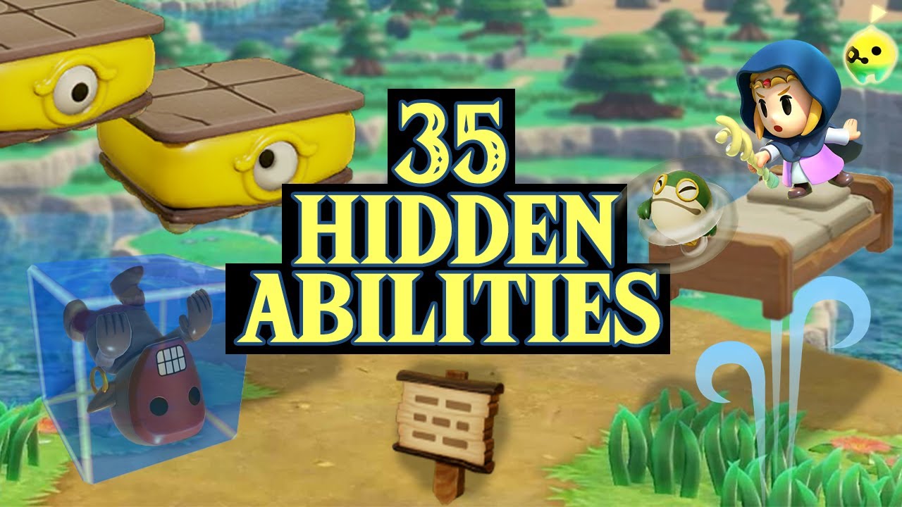 35 HIDDEN Abilities in The Legend of Zelda: Echoes of Wisdom