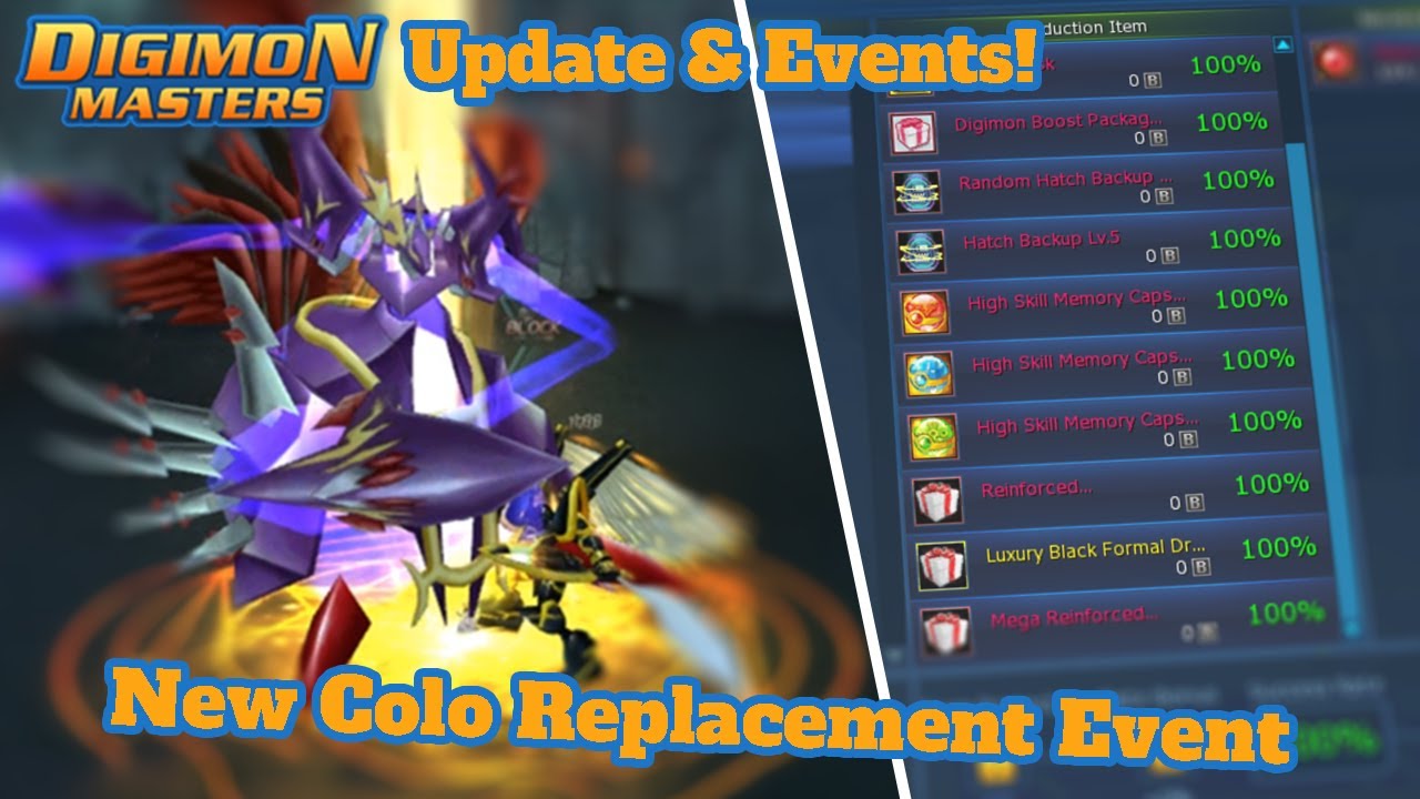 DMO Update & Events : Abyss Dungeon - Compensation Reward & More - Digimon Masters Online NADMO