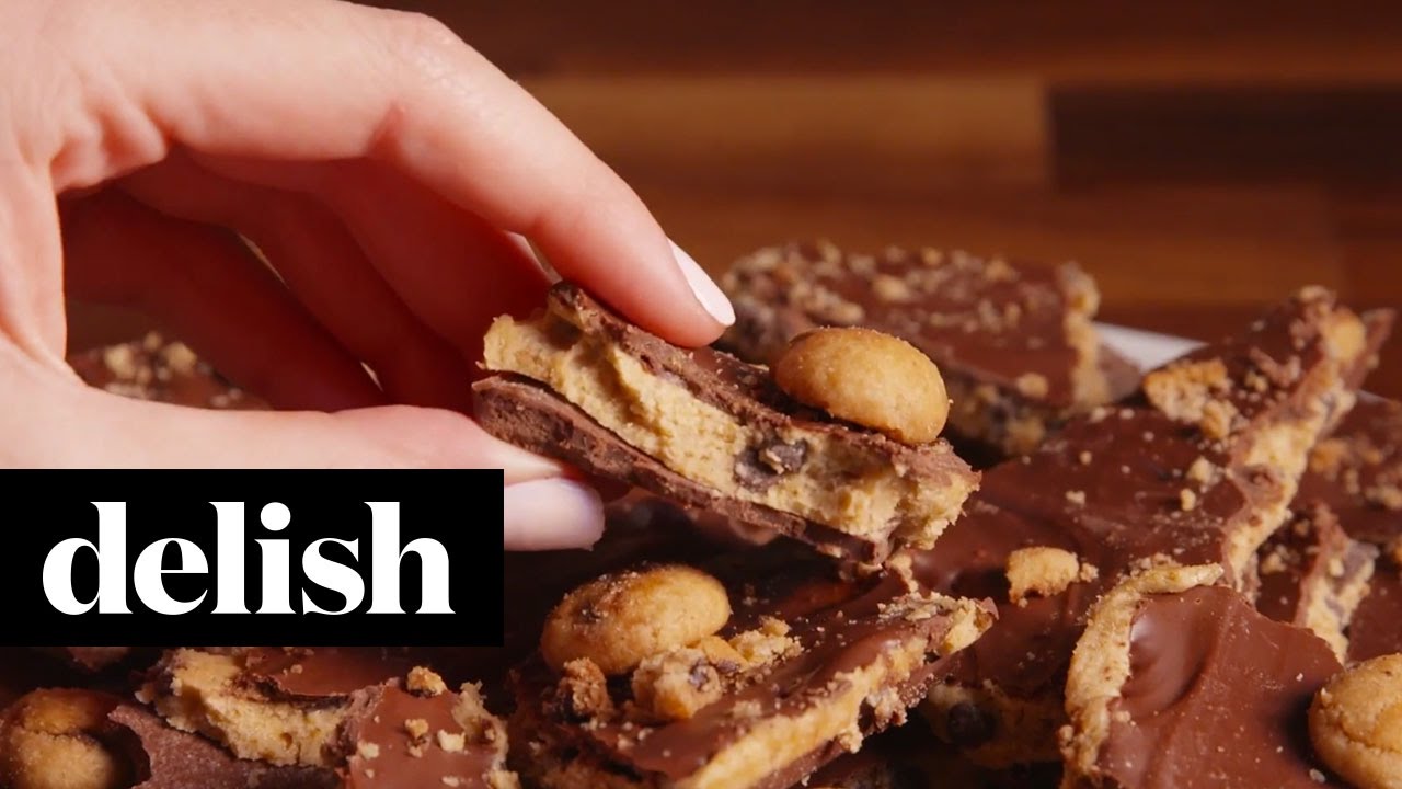 Cookie Dough Bark | Delish