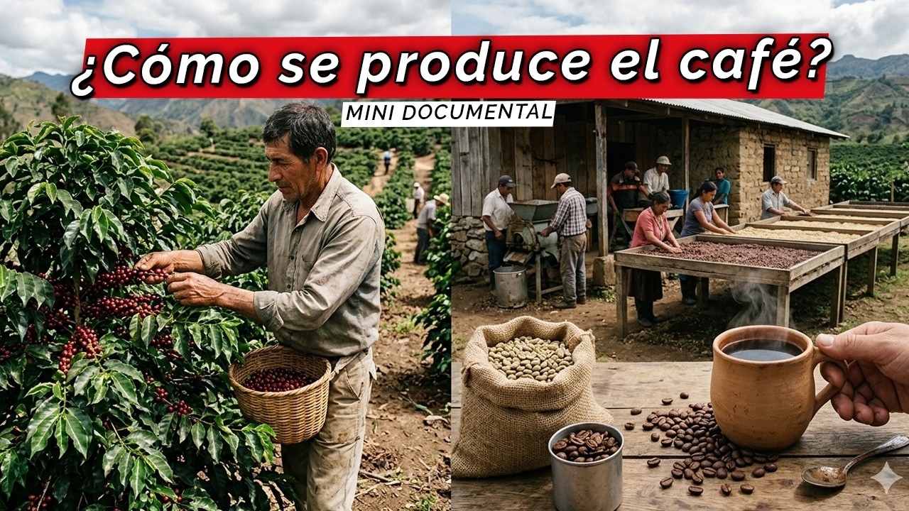 ¿Te gusta el CAFÉ? Así se CULTIVA y PRODUCE desde 0