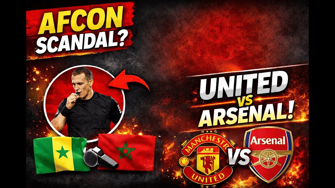 Episode 35: Senegal vs Morocco Scandal 🇸🇳🇲🇦 | Ref Bias? + Man United vs Arsenal Prediction