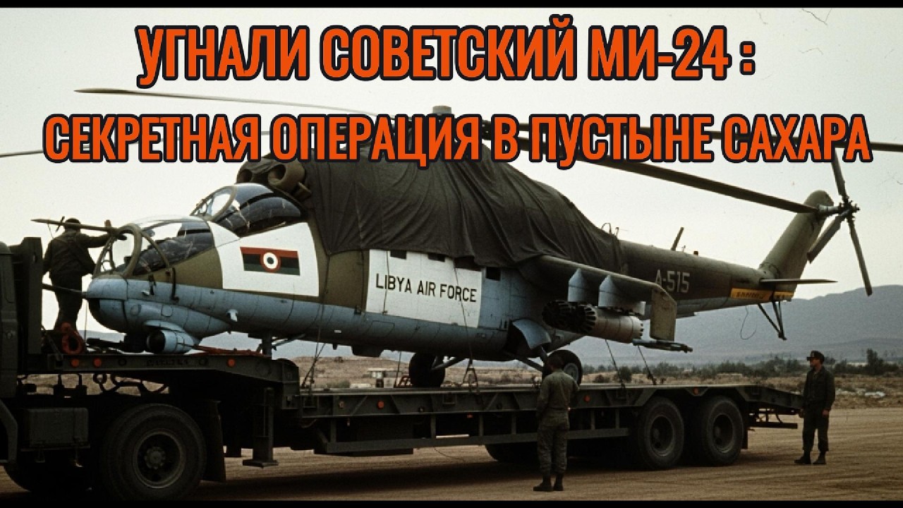 Как США украли советский Ми-24 у Каддафи: секретная операция в пустыне Сахара