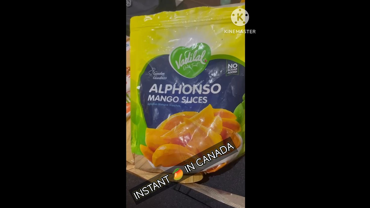 Instant 🥭 in Canada #shorts #mango #dollarama
