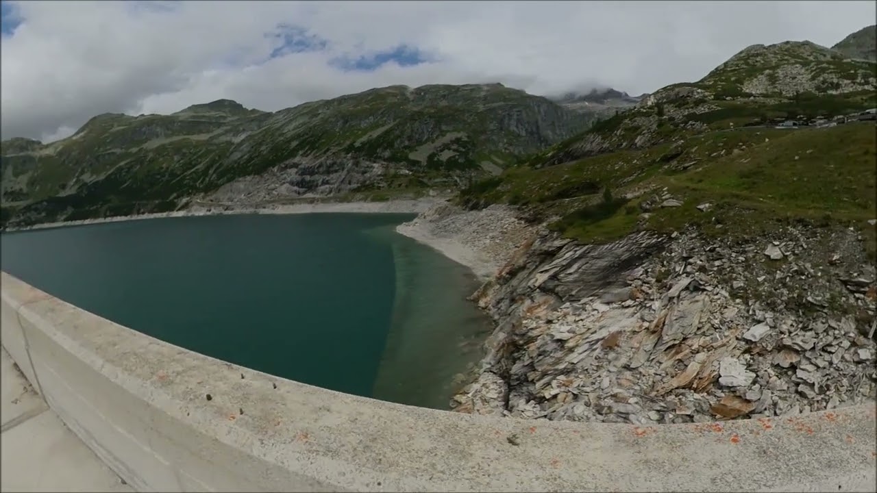 Ein Spaziergang &uuml;ber die K&ouml;lnbreinsperre Staumauer, Malta Hochalmstra&szlig;e, Maltatal (&Ouml;sterreich 2021)