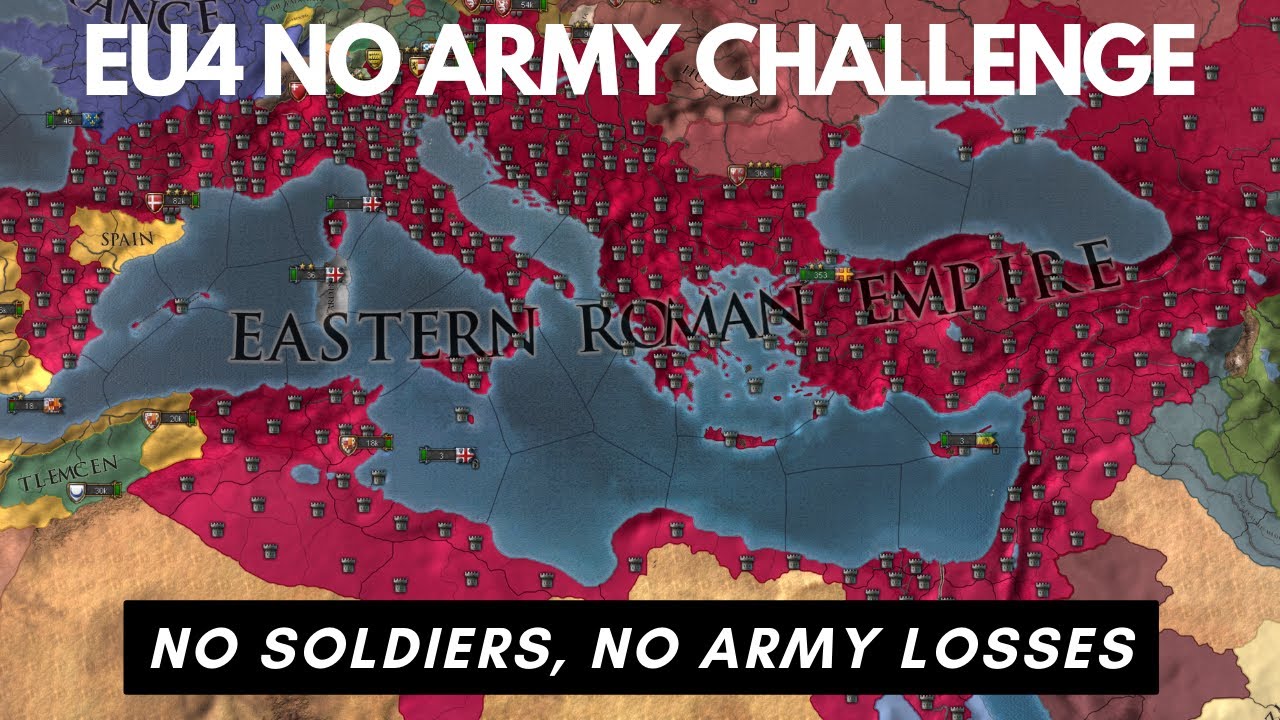 EU4 No Army Challenge - No Soldiers, No Army Losses