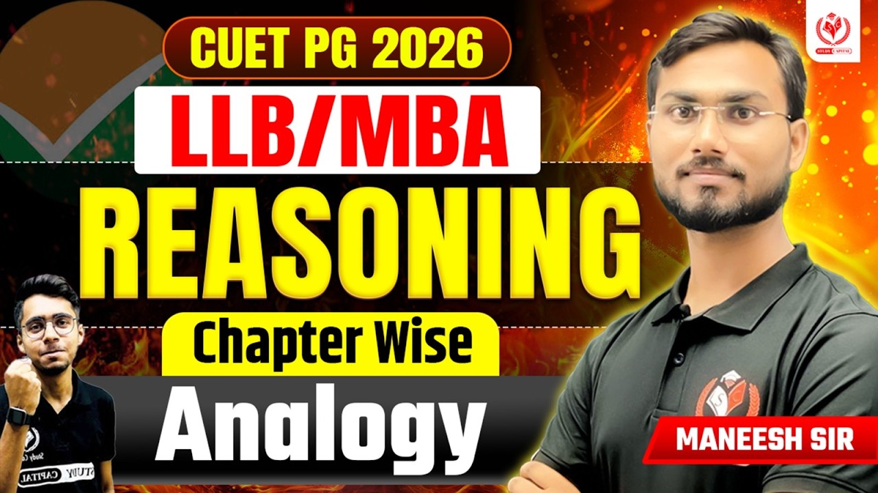 CUET PG 2026 🎯 LLB & MBA COQP-11 | COQP-11 | COQP-12 Reasoning 💯 1000 MCQs 📚|| By Maneesh Sir ||