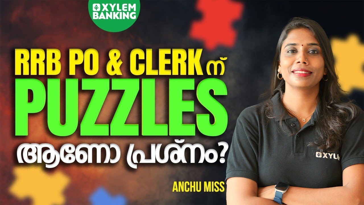 RRB PO & CLERK PUZZLES | IBPS | RRB |RBI | SBI | XYLEM BANKING