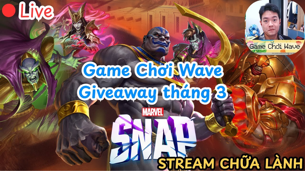 Live: Tôi cầm deck Arishem thống trị Marvel Snap!