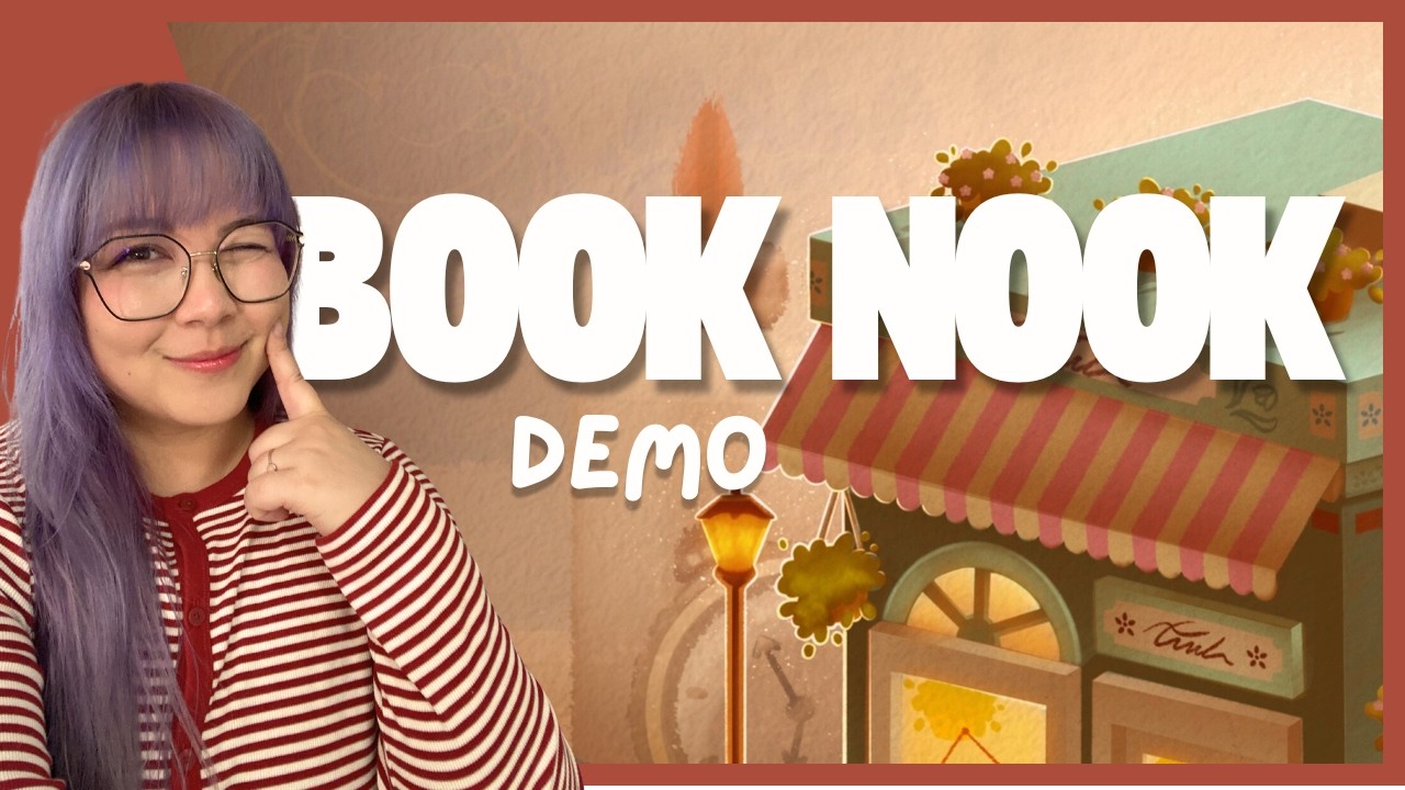 Создавайте чудесные диорамы в этой уютной крафт-игре 📚 Book Nook (Демо)
