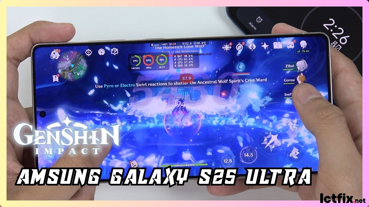 Samsung S25 Ultra Genshin Impact Gaming Test 2026 | Snapdragon 8 Elite for Galaxy