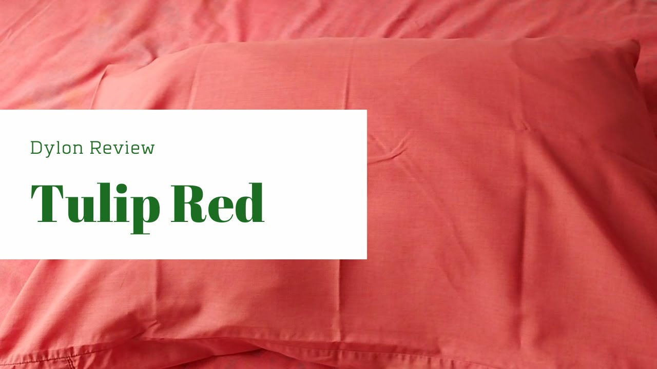 Dylon Review | Tulip Red