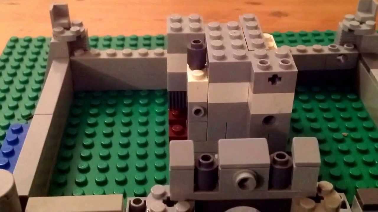 How to build a micro scale Lego Castle