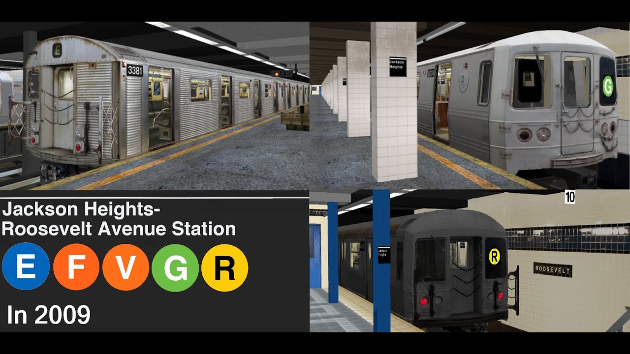 Openbve Jackson Hts Roosevelt Av  E F V G R
