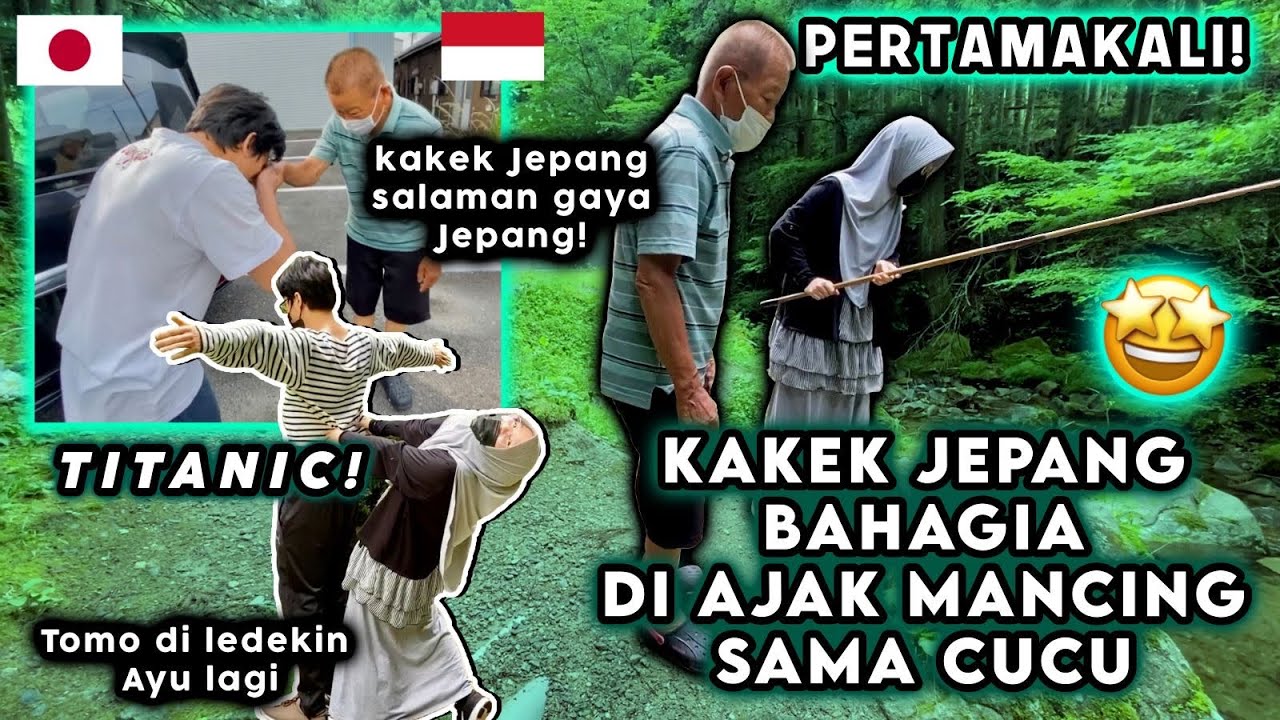 Pertama kali mancing dengan kakek jepang🇯🇵🇮🇩🥰Kakek nggak nyangka ami nggak ikut karena kerja😊