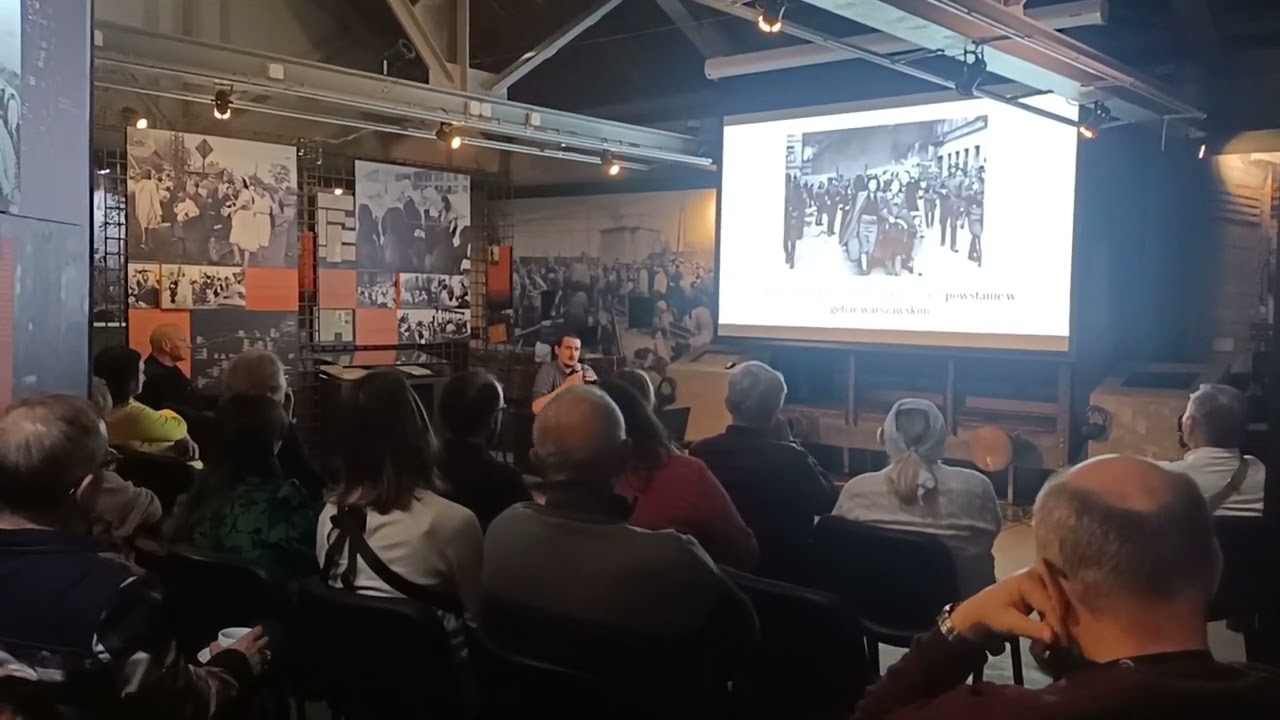 Relacja z wykładu o powstaniu w getcie warszawskim w Muzeum Dulag 121