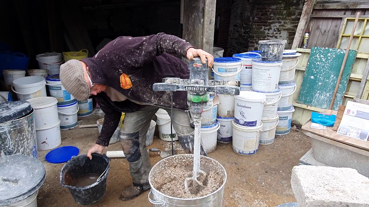 Quick hotmixed lime mortar twin bin - Part 2