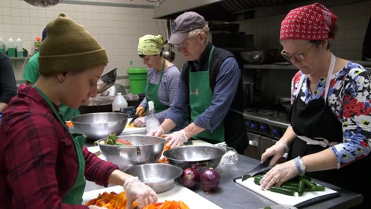 How This Soup Kitchen Keeps Going During Virus Shutdown