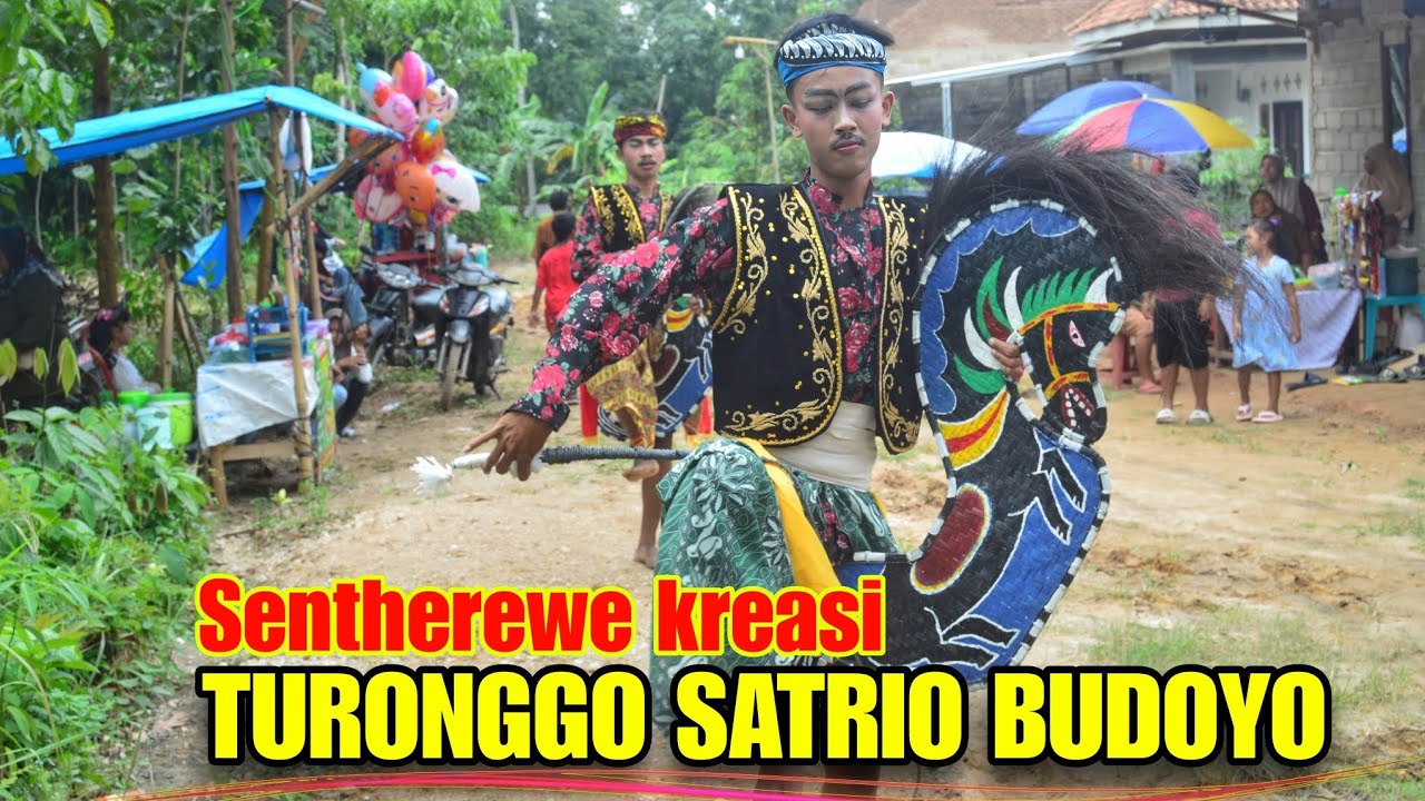 JARANAN TURONGGO SATRIO BUDOYO TARI SENTEREWE KREASI  LIVE SINDANG SARI TANJUNG BINTANG | MKO-977