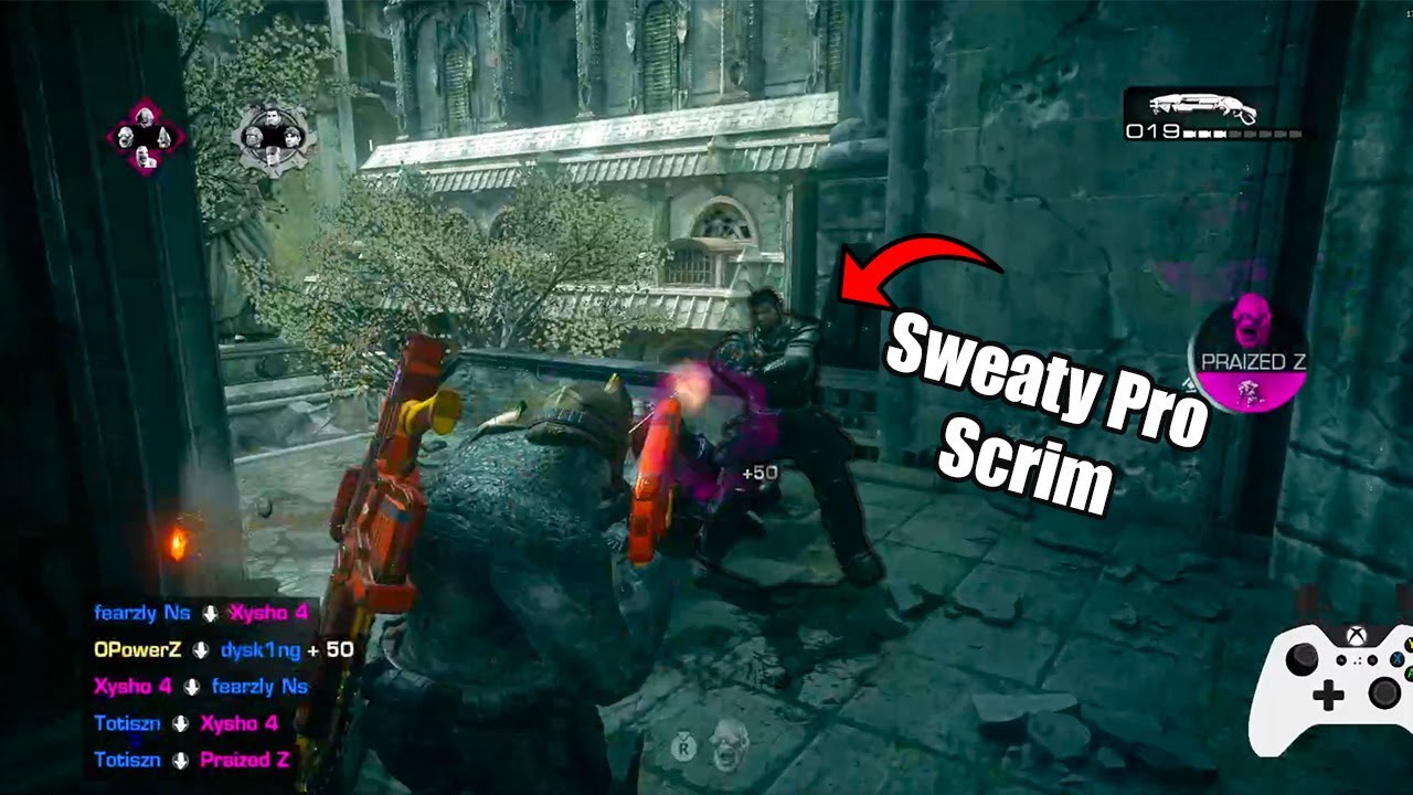 First Ever Intense Gears Of War Reloaded Pro SCRIM (INSANE GAMEPLAY)