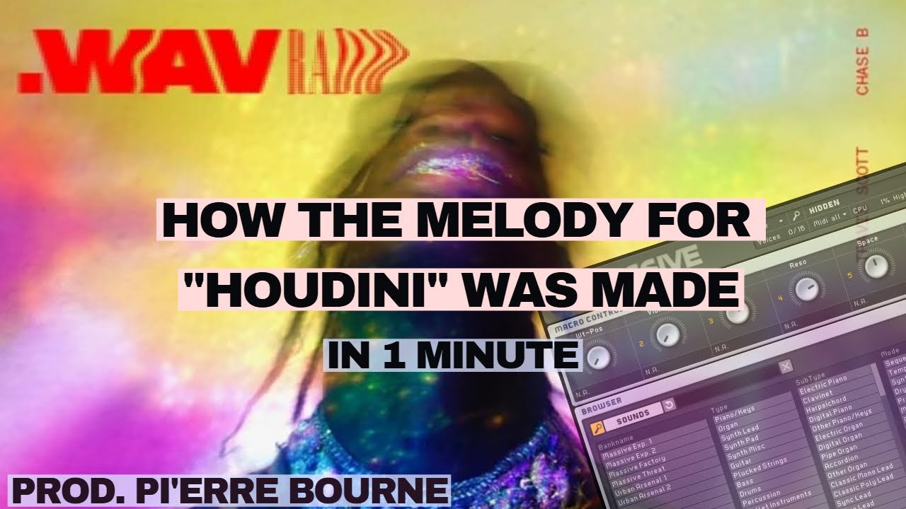 How Pi'erre Bourne made the melody to 