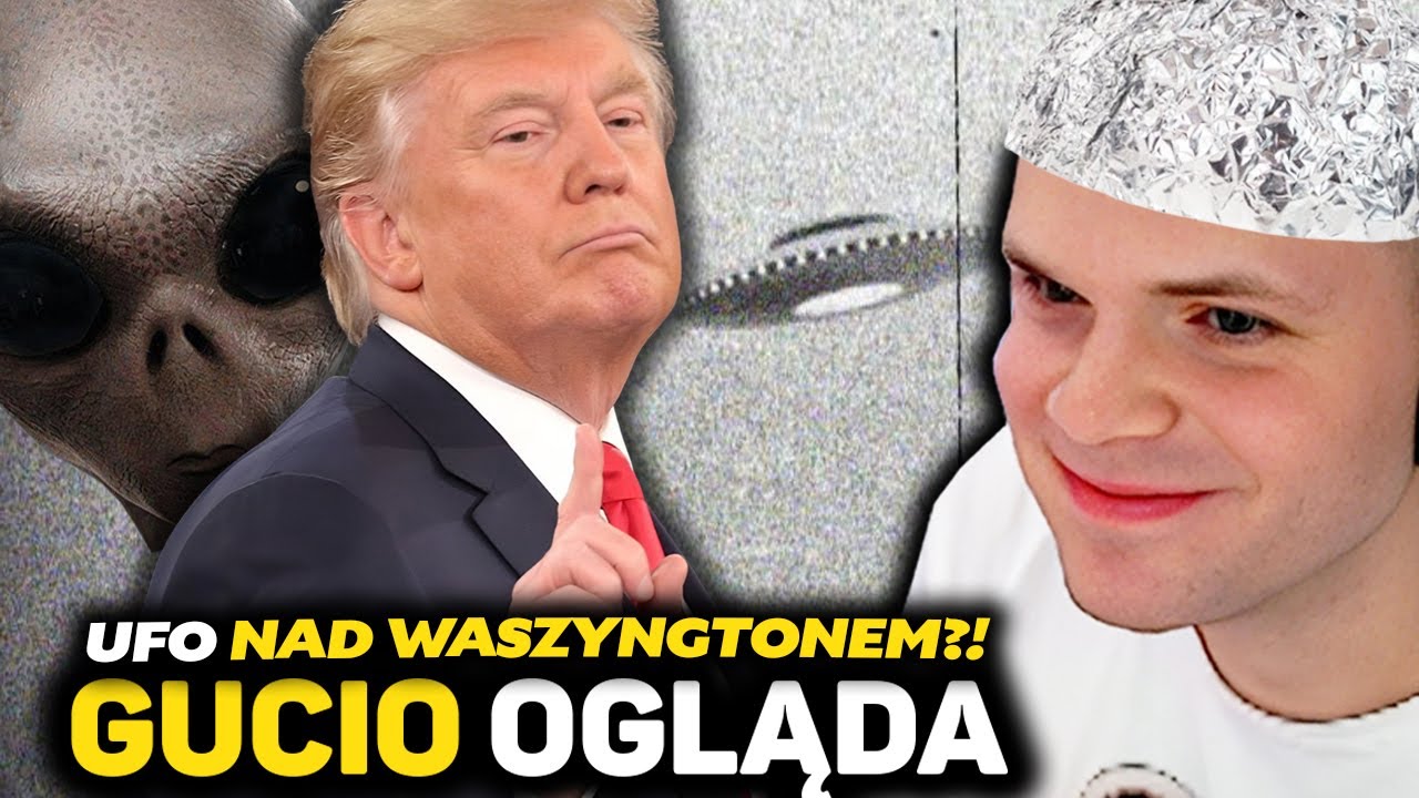 GUCIO FOLIARZ OGLĄDA UFO NAD WASZYNGTONEM?!