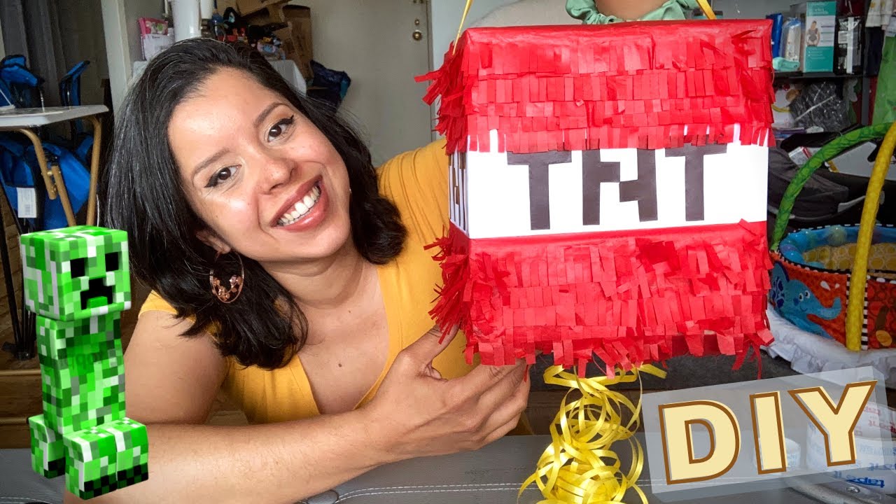 DIY Personal Minecraft Pinata!