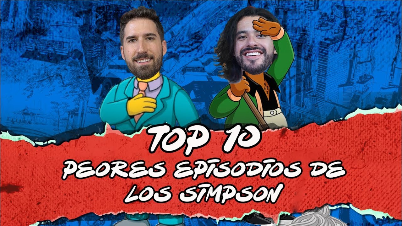 10 peores capítulos de las mejores temporadas de los Simpson - La Liga de los Súper Cuates