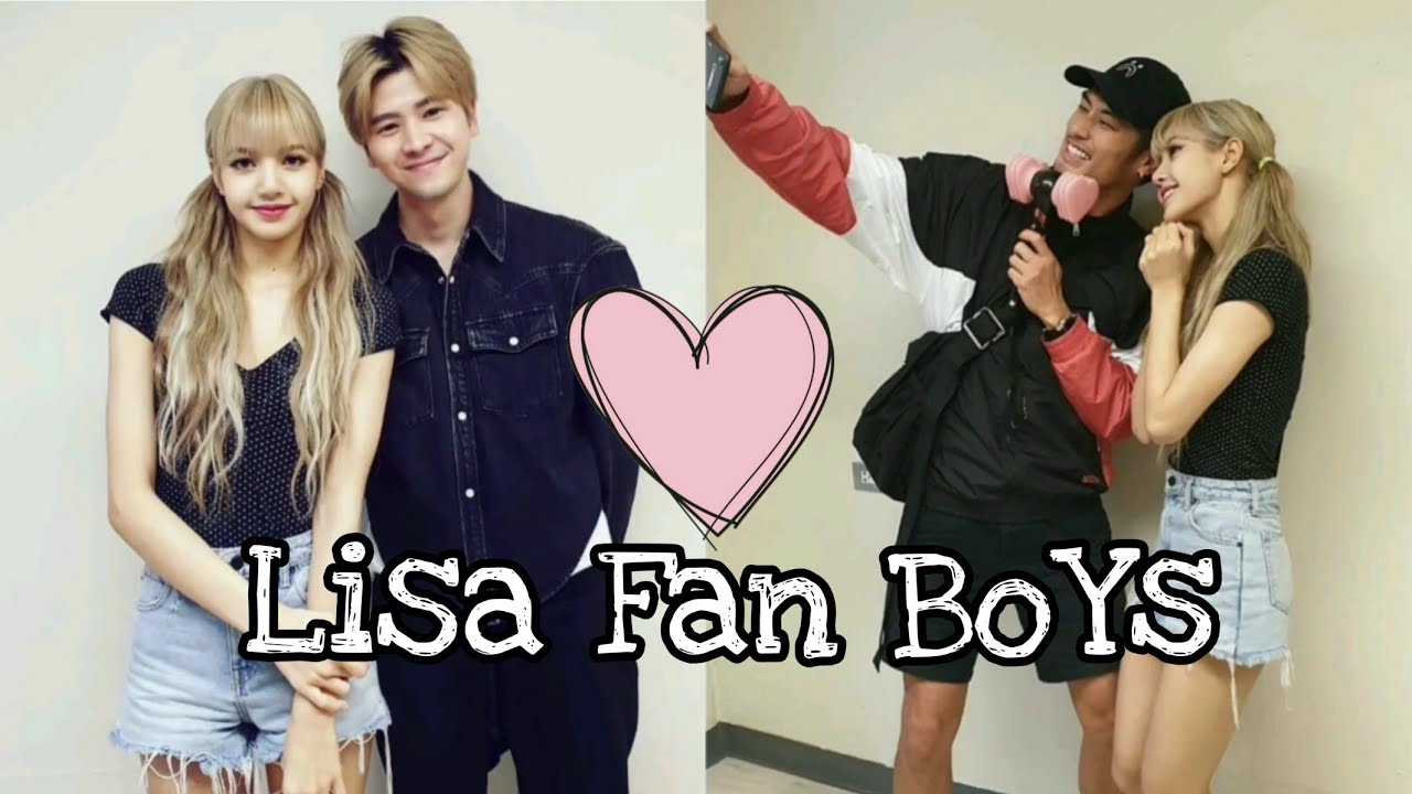 LISA - collecting handsome fan boys