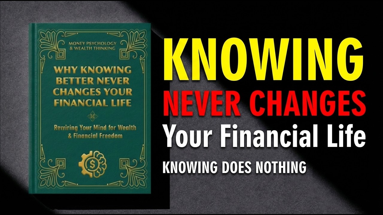 Money Psychology:  Why Knowing Better Never Changes Your Financial Life  (Full Audiobook)