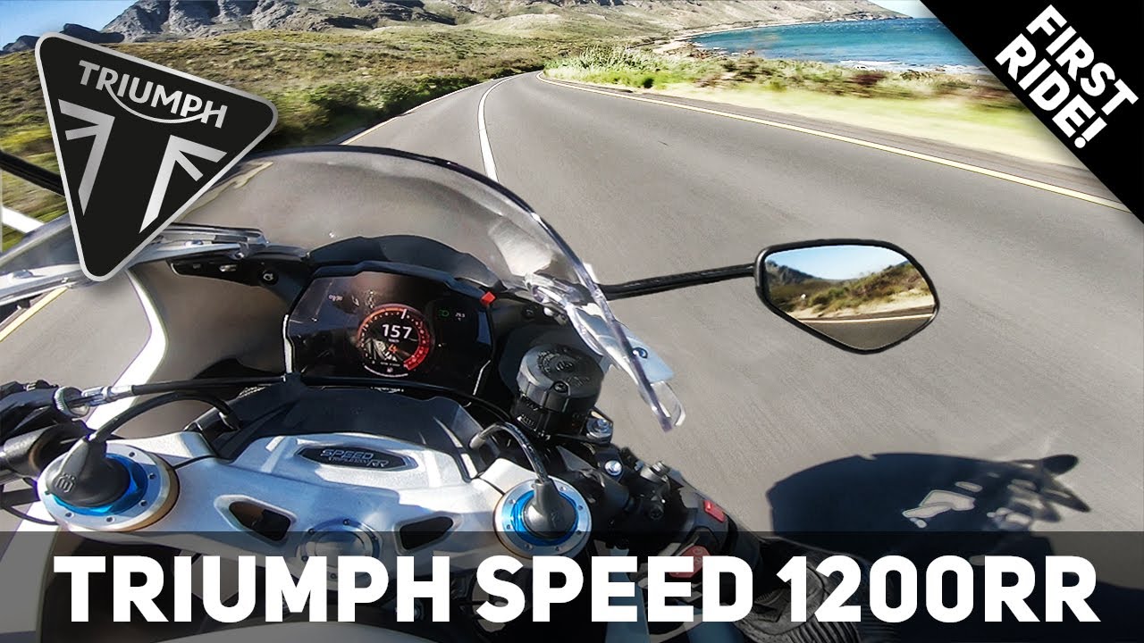 Triumph Speed Triple 1200RR First Ride and Thoughts!