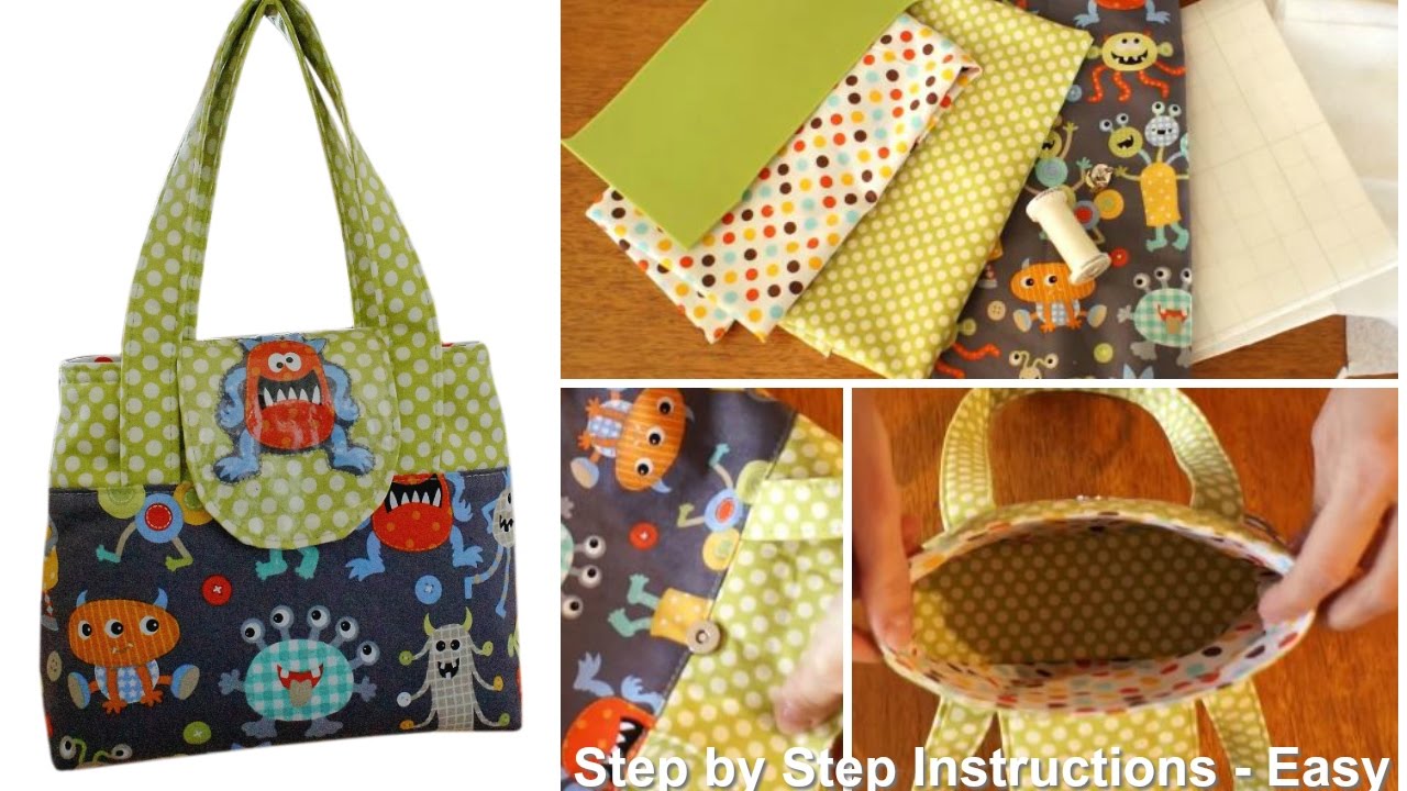 How to sew a Girls Handbag | Stewing Tutorial | Sewing Tutorial Mary Lou Pattern | Frocks & Frolics