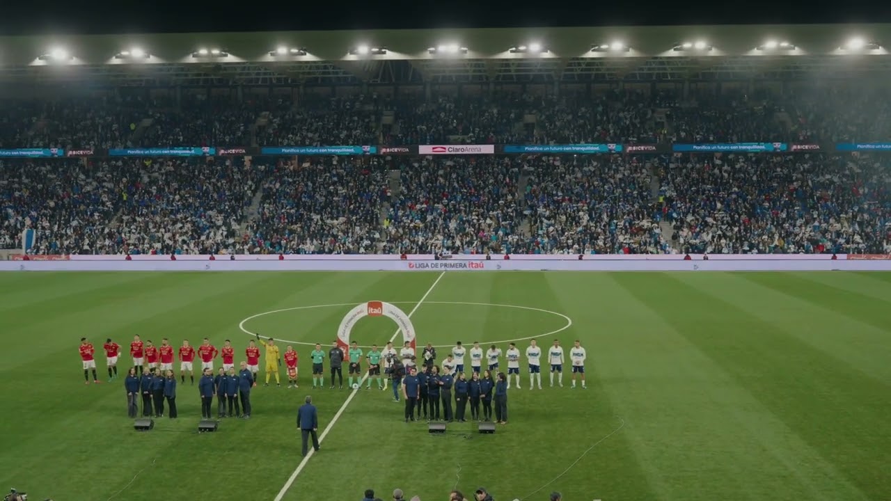 Inauguración nuevo Estadio Claro Arena (video 4K) - Católica vs Unión - 23-08-2025 - Ambiente