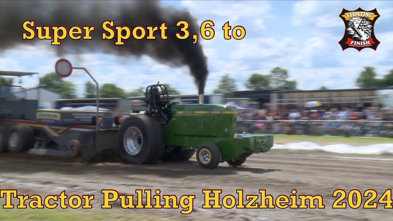 Tractor Pulling Holzheim 2024 - Super Sport 3,6 to - #tractorpulling