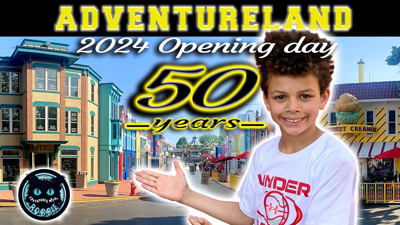 Adventureland Iowa 2024 Opening Day – You Won’t Believe What’s New