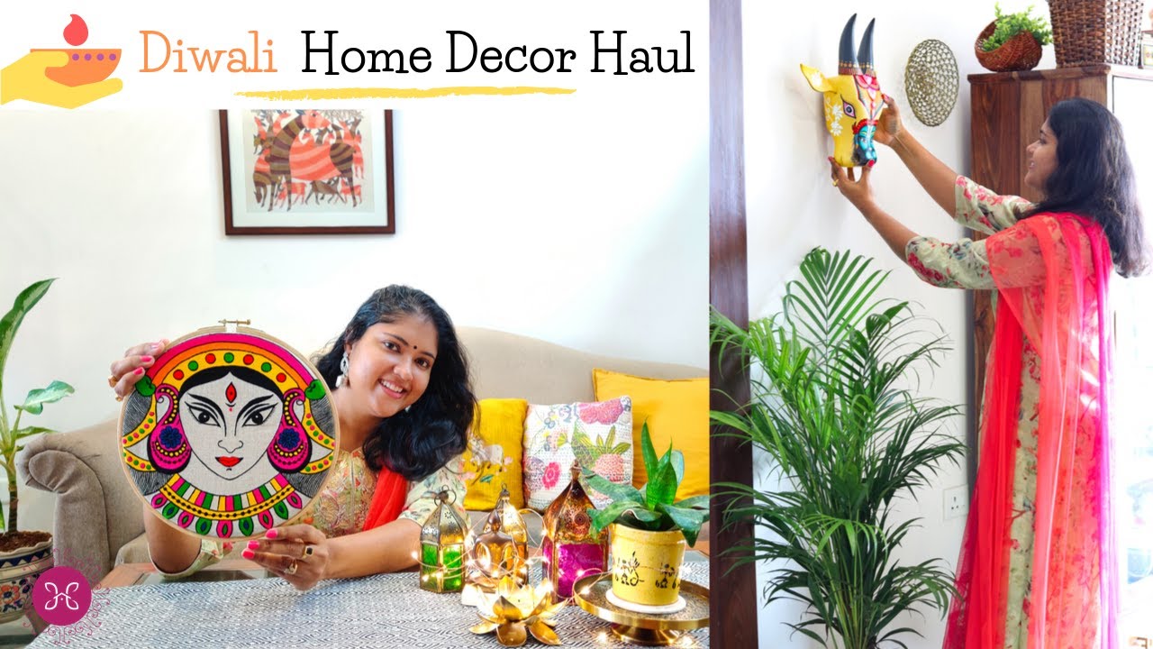 9 Tips on How To Shop for Diwali / My Diwali Home Decor Shopping Haul in Hindi
