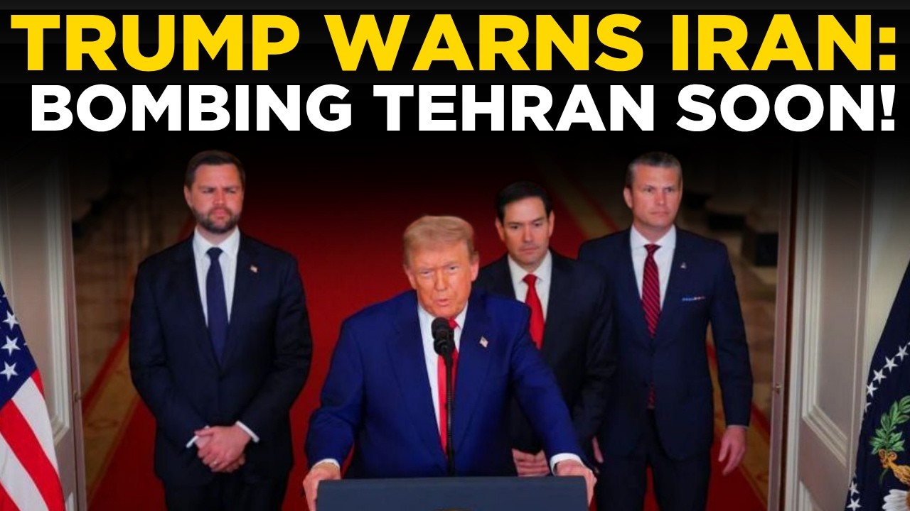 TRUMP LIVE | US-Iran War 2.0 fears rise as Donald Trump warns Tehran of bombing | WORLD NEWS