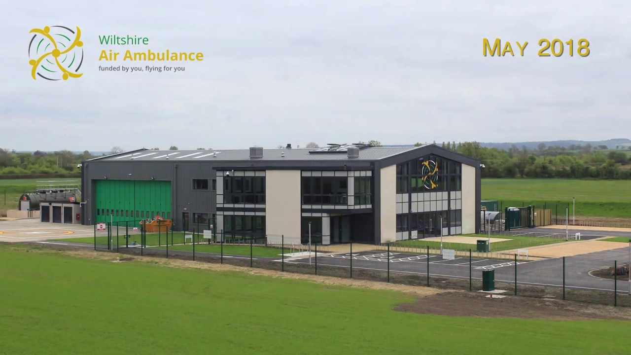 Wiltshire Air Ambulance - Construction Time Lapse