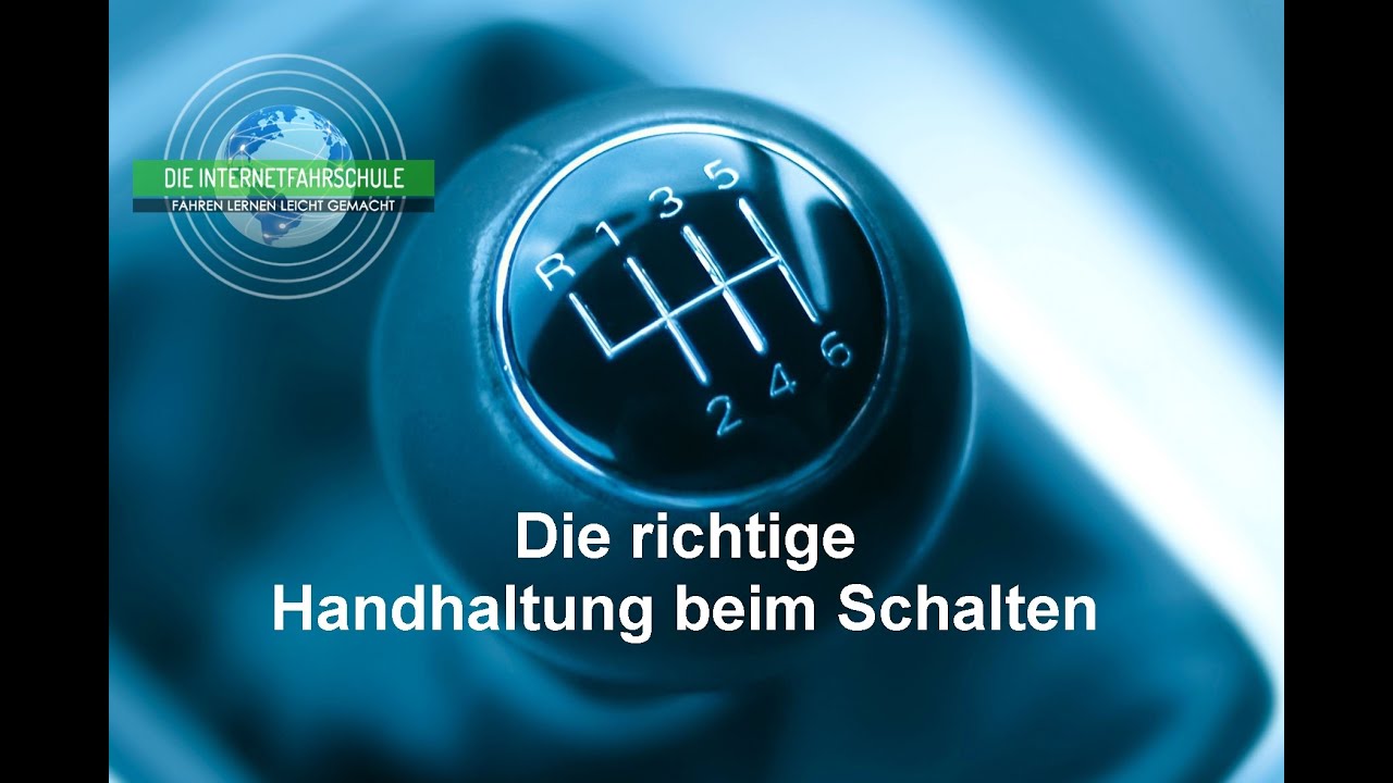 Nie wieder Verschalten - Die richtige Handhaltung beim Hoch - und Runterschalten