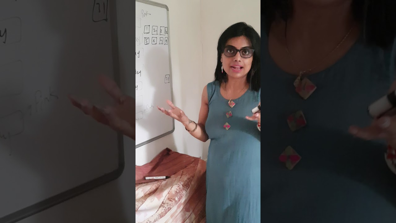 How to teach seeing calender & writing date to a child with autism
