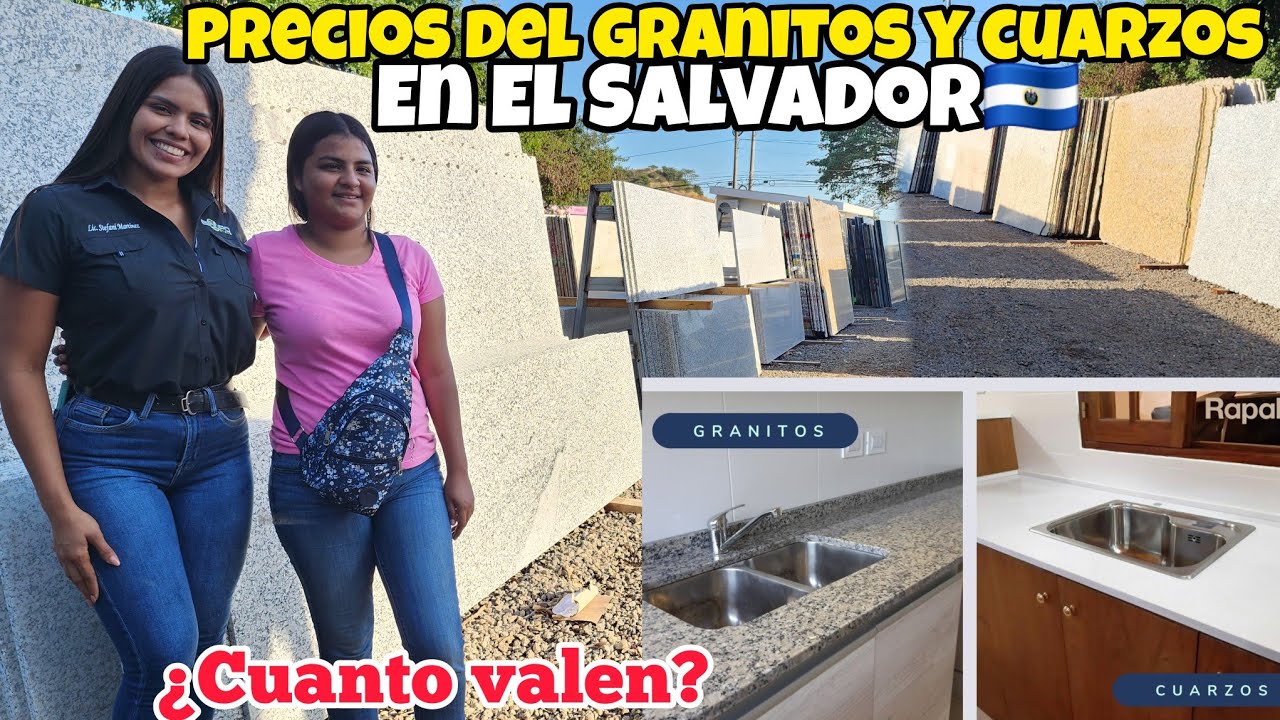 🚨CUANTO CUESTA EL GRANITO Y EL CUARZO EN EL SALVADOR (para cocinas)🇸🇻